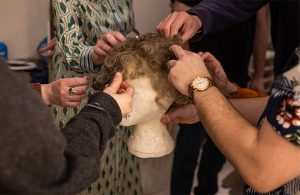 Backstage Tour at the Abbey TheatreThe Abbey, Ireland's national theatre, was founded by W.B. Yeats and Lady Gregory in 1904. On the backstage tour, we learn about the past and present of the theatre as we explore areas such as the costume shop, wig room, props room, green room, and stage.