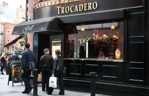 TrocaderoThe Trocadero is known as Dublin's “theatre restaurant” and has attracted stage and screen actors (and others!) for over 68 years. We celebrated the end of the tour here.